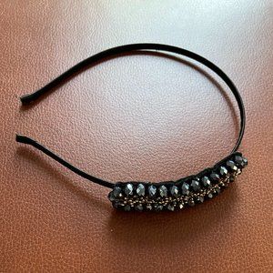 Beaded Headband Hand Stitched